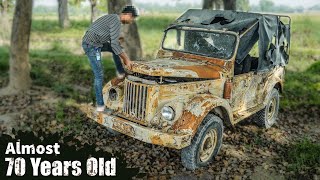 Restoration Old Soviet Gaz-69 Jeep Part 2 - Full Frame Working by Live With Creativity 3,206,030 views 1 year ago 23 minutes