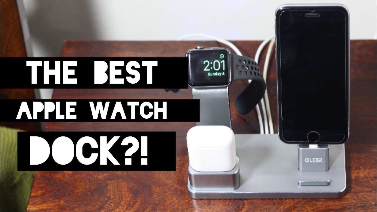 The Best Apple Watch Dock 3 in 1 Dock!! YouTube