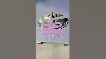 Sugarcane square model peeling machine chacking and packing video serial number 1061