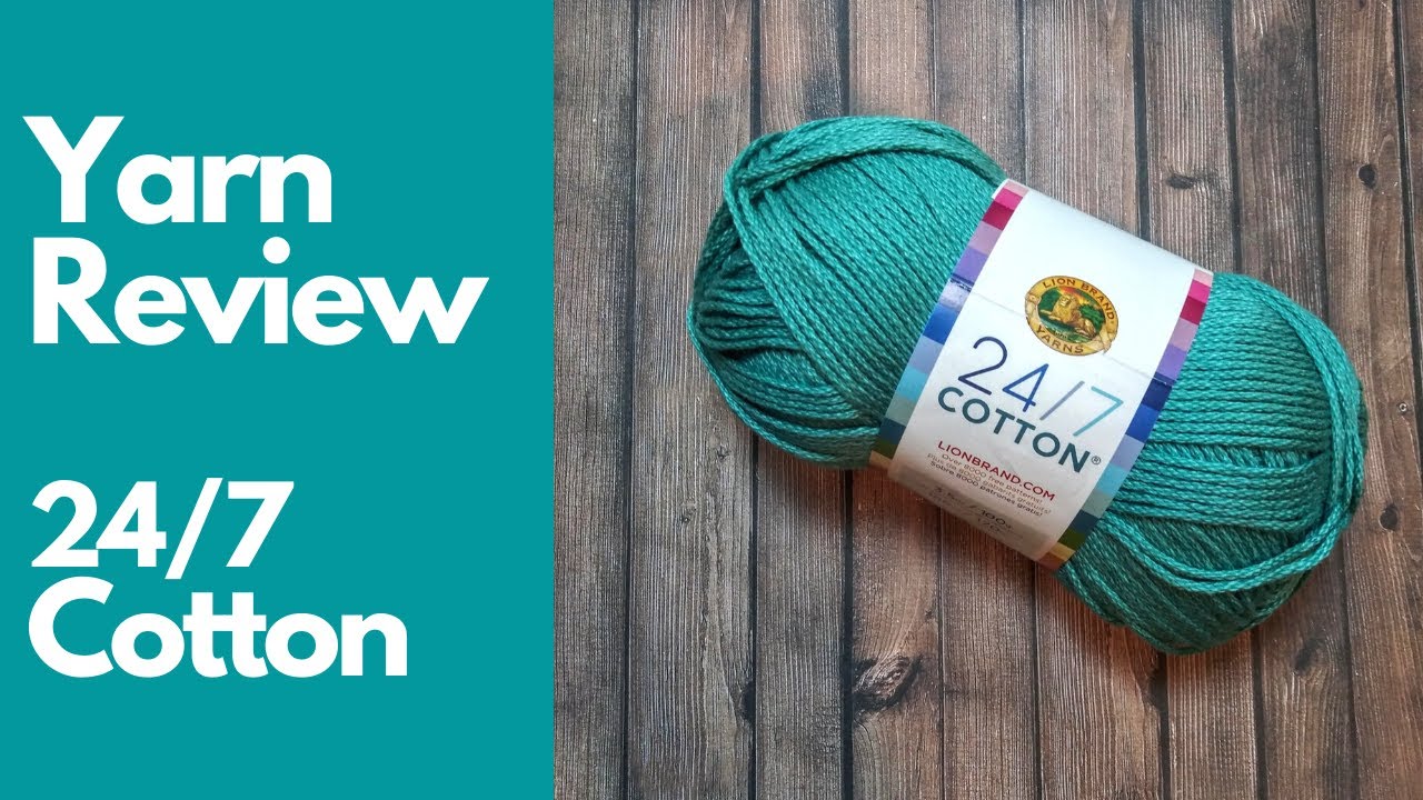 Lion Brand Yarn 24/7, Yarn Review