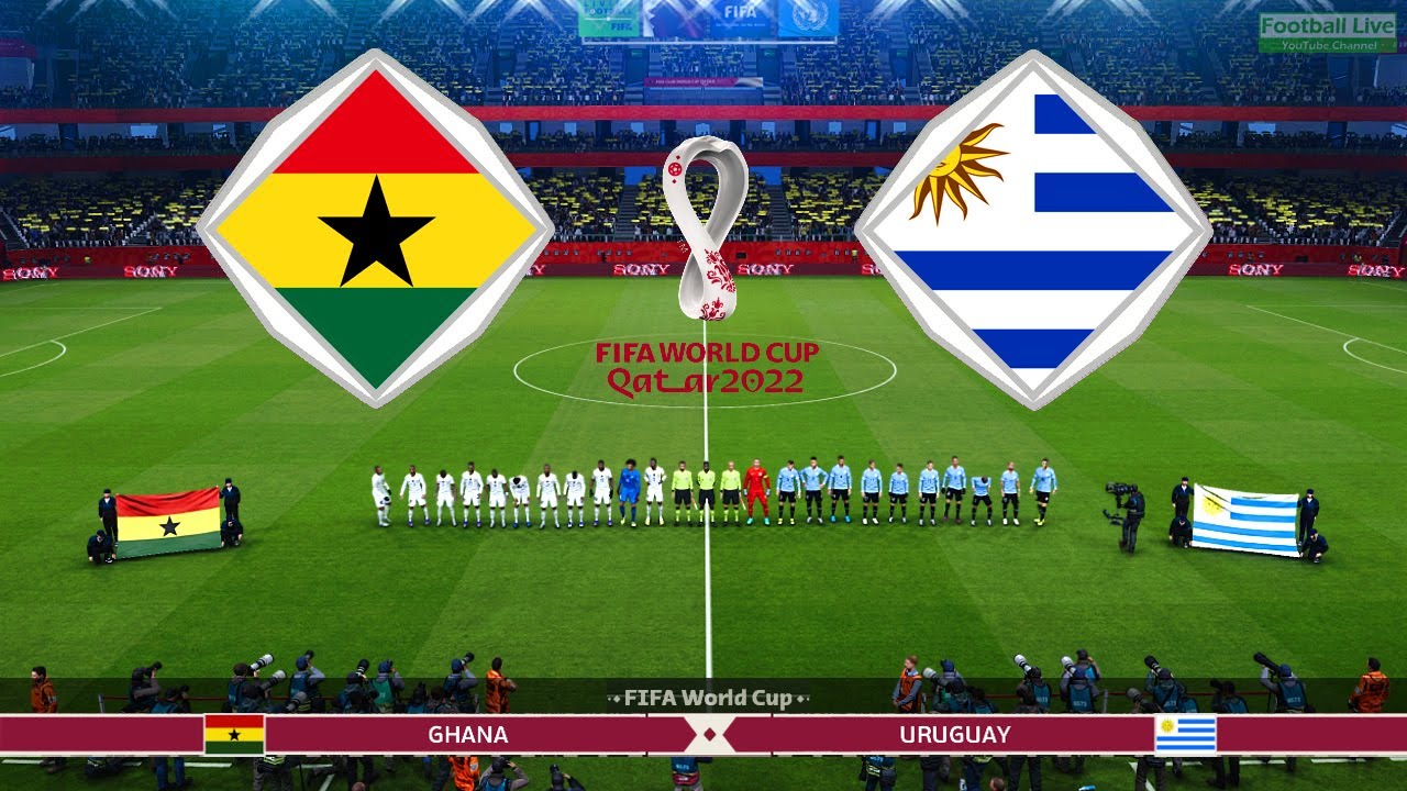 Ghana vs Uruguay - Group (H) - FIFA World Cup 2022 Qatar - Full Match All Goals - PES Gameplay PC