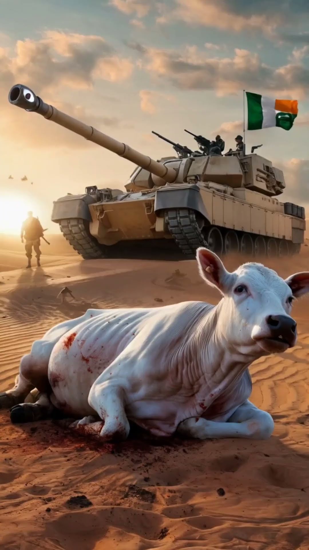देश की रखवाली गाय ??       #shortsvideo