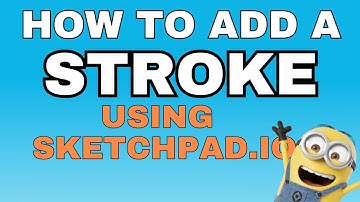 How To Add A Stroke Or Shadow in Sketchpad