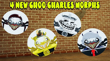 UPDATE - HOW TO GET ALL 4 NEW MORPHS in Choo Charles Morphs - ROBLOX