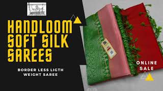PURE SOFT SILK SAREE WITH OUT BORDER, SILK SAREE ONLINE SHOPING, SP SILK SAREES 8300833072 screenshot 5