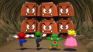 Мульт Mario Party 6 Minigames Mario Vs Peach Vs Yoshi Vs Luigi Master Difficulty