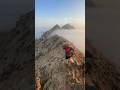 Trail Running though the CLOUDS