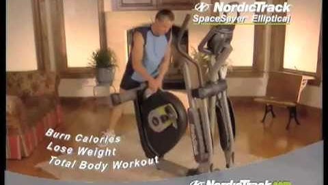 Nordic Track Elliptical - SpaceSaver Exercise Equipment