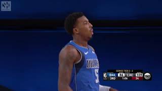 Delon Wright Full Play | Mavericks vs Clippers 2019-20 Playoffs Game 5 | Smart Highlights