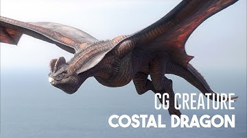 3D creature BREAKDOWN - Costal Dragon
