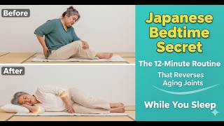 Japanese Bedtime Secret: The 12-Minute Routine That Reverses Aging Joints While You Sleep