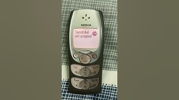 Nokia 2300 Speed dial not assigned