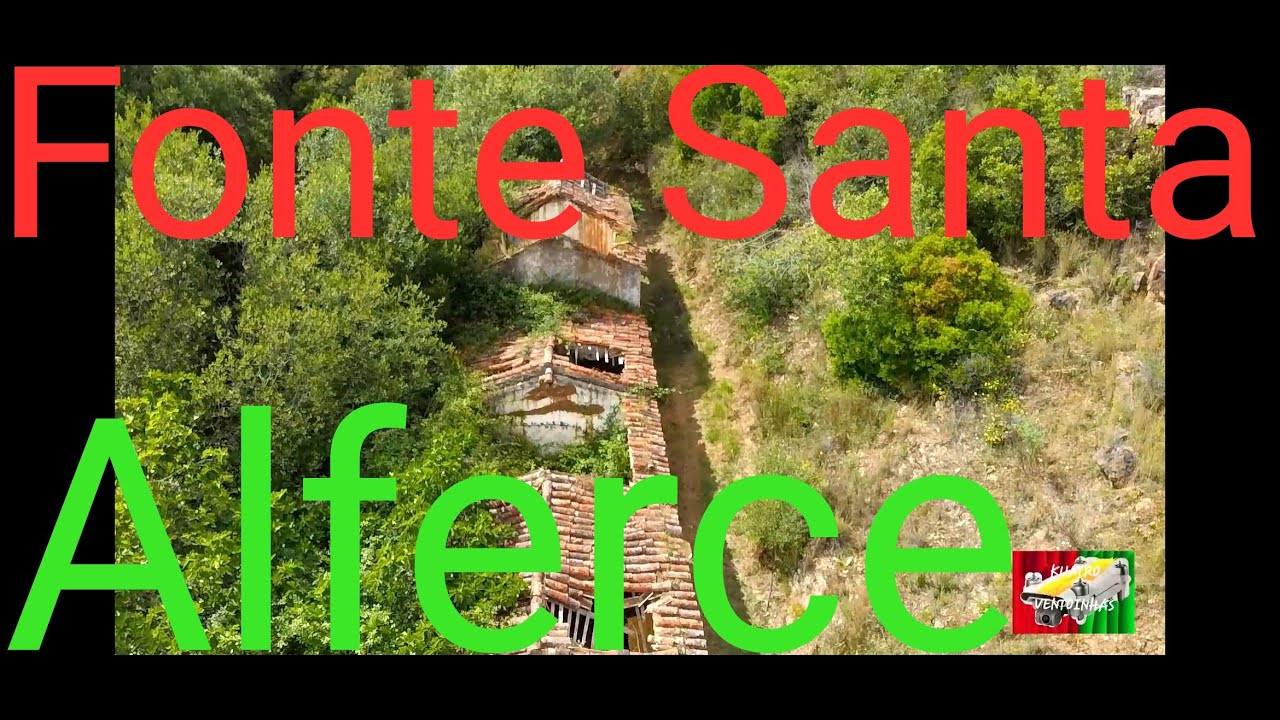Fonte Santa ..Aerial view...Alferce  Monchique... (Water with sodium bicarbonate)
