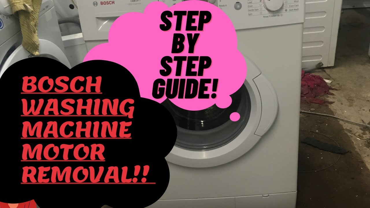Bosch Motor Removal