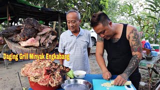 Daging Batang Pinang Grill Rempah,Minyak Engkabang // Daging Lembut Juice //