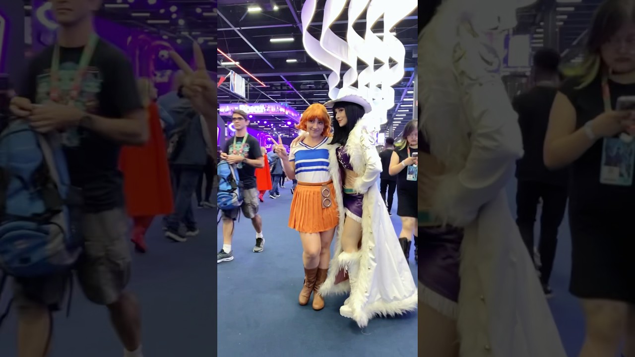 Nico Robin e Nami na CCXP 2025 - One Piece - Miss All Sunday - Cosplay