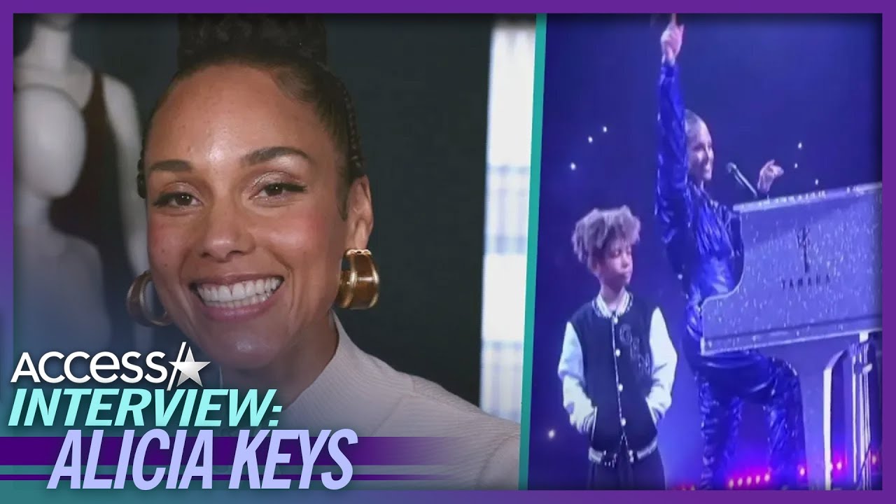 Alicia Keys' Reaction to Son Genesis Being Protective on Tour - Exclusive Interview