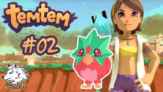 Training auf dem Prasine Strand - Temtem Alpha #02 | JensorX &amp; BlackSoul Diana