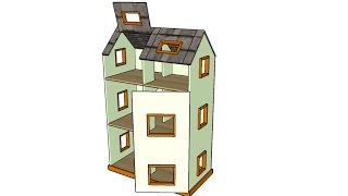 How to build a doll house http://myoutdoorplans.com/playhouse/how-to-build-a-doll-house/ SUBSCRIBE for a new DIY video almost every day! If you want to