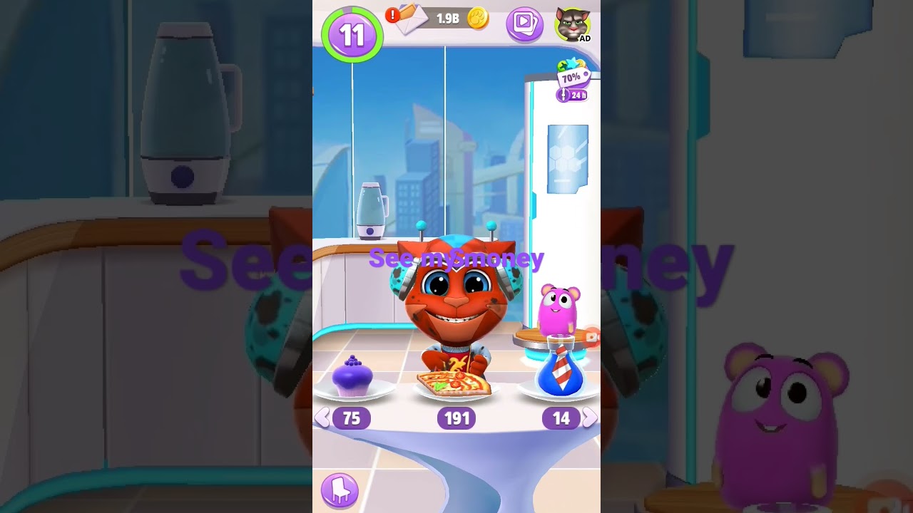 guardian mới nhất see my money in talkingtom op AN1.com