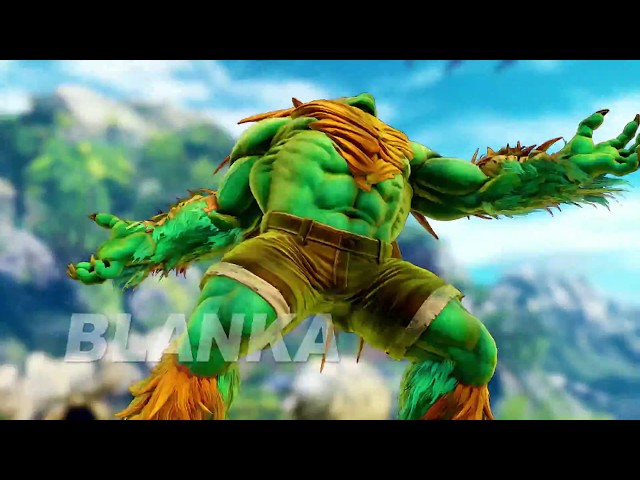 Street Fighter V: Arcade Edition - Blanka Gameplay Trailer 