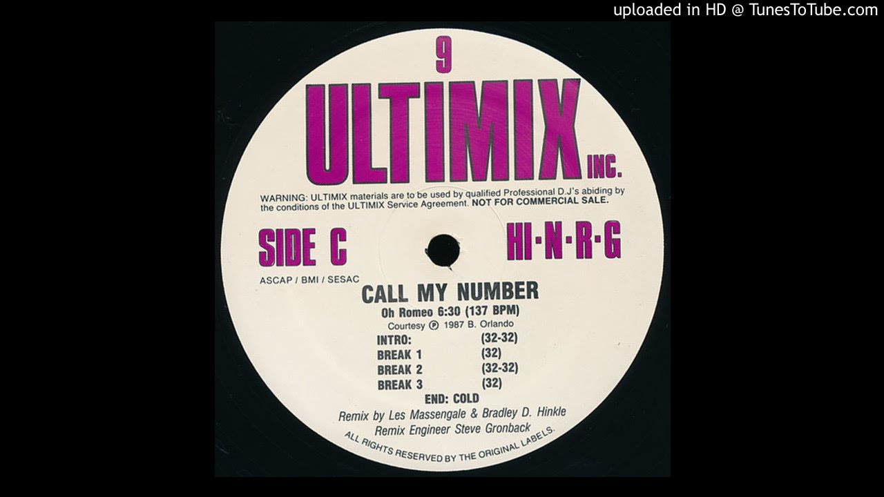 洋楽 OH ROMEO CALL MY NUMBER BOBBY O hqdefault.jpg