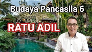 Herman Zambeck : Budaya Pancasila 6 : RATU ADIL