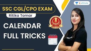 Calendar Full Tricks | Reasoning | SSC CGL/CPO Exam | Ritika Tomar