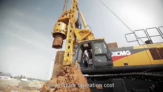 XCMG XR220DⅡ Piling Rig Working