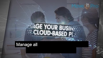 Moving Software For New Businesses (CC) | MoveitPro™
