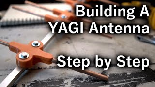 Building A Directional Yagi Antenna for 144 VHF or 433 UHF Amature Radio!