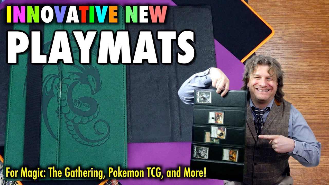 Innovative New Playmats For Magic: The Gathering, Pokémon TCG