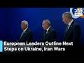 FULL PRESSER: Irish PM Martin, Armenian PM Pashinyan &amp; EU's Costa Speak on Ukraine, Iran Wars | AC1G