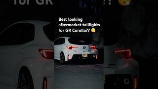 Craftc Gr Corollacorolla Hatchback 2019 Sequential Taillights
