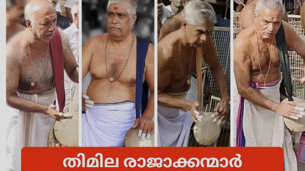 Kunissery Aniyan, Parakkad Thankappan, Kongad Madhu, Kariyanoor ഒരുക്കിയ പതികാലം തിമില താളവട്ടം 🔥