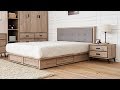 時尚屋  奧爾頓橡木6尺床片型抽屜式加大雙人床(不含床頭櫃-床墊) product youtube thumbnail