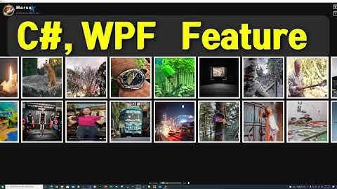 C#, WPF  Features  | 왜 WPF를 배워야 하나요 ? | 4K