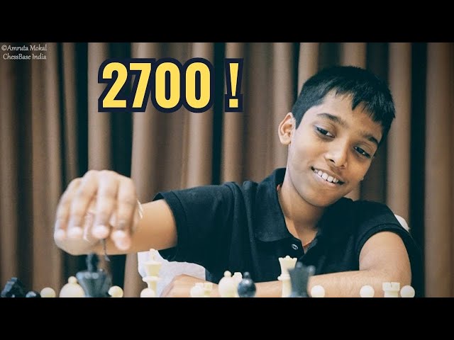 With Praggnanandhaa now crossing 2700, there are now 8 Indian