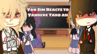Yan Sim reacts to Yandere Taro.. || Yandere Simulator || Taro x Ayano?
