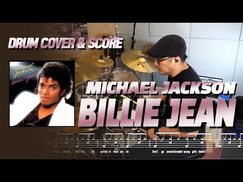 Billie Jean (드럼악보/Drumscore/가사포함/Lyrics) -  Michael Jackson