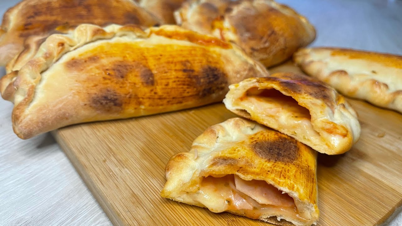 İster Sahura isterseniz İftara Pratik ve Lezzetli Kapalı Pizza (Calzone) tarifi????