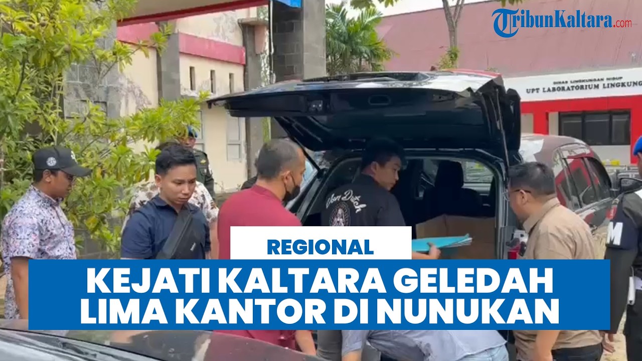 Kejati Kaltara Geledah Lima Kantor di Nunukan, Ratusan Dokumen Terkait Perkara Tambang Disita