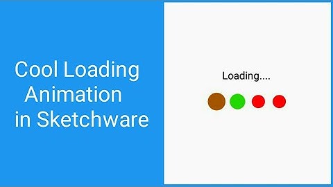 Loading animation in Sketchware