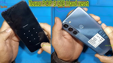 Tecno POP 5 LTE Hard reset | Tecno BD4 pattern unlock