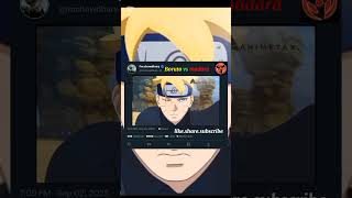Boruto Vs Madara Boruto Past Travel