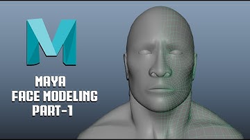 Maya Face modeling Tutorial Part-1 #maya #facemodel #3dmodeling