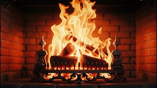 Calm Evenings Flickering Flames – 12H Fireplace Ambience with Cozy Sounds for Deep Restful Sleep