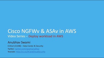 Deploy workload in AWS