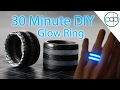 Cheapest Way to Make Carbon Fiber Glow Rings - DIY