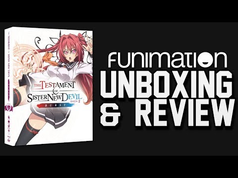 Funimation Unboxing/Review: The Testament of Sister New Devil BURST - Season 2 [Limited Edition]